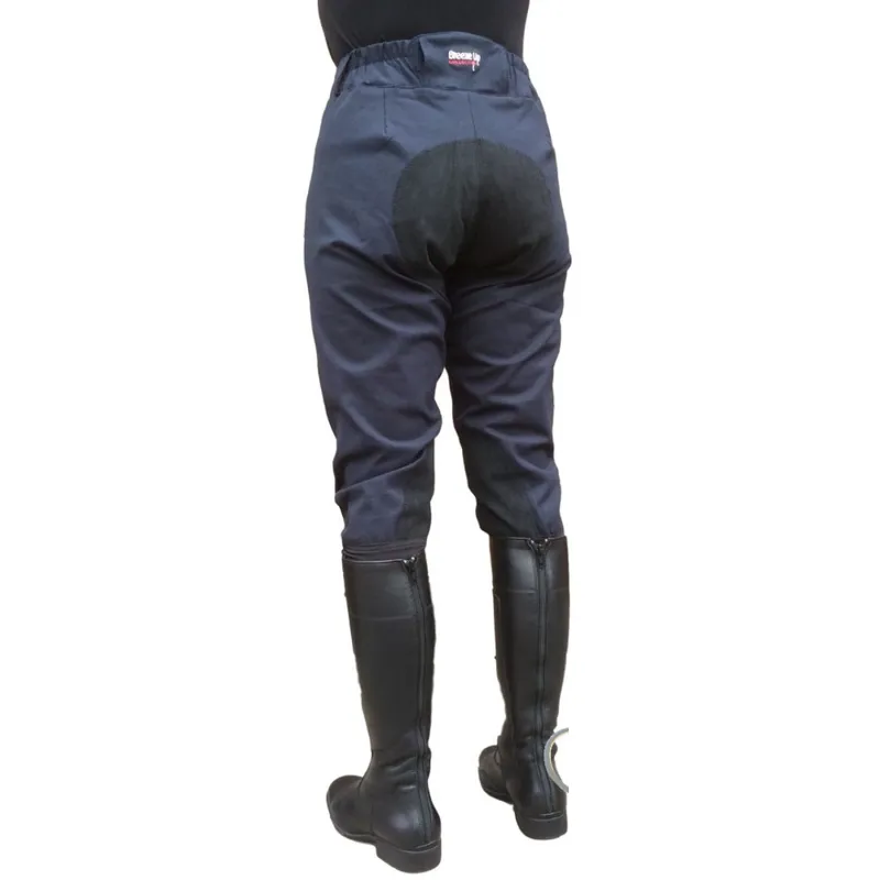 Breeze Up 3/4 Length Exercise Breeches Navy/Black